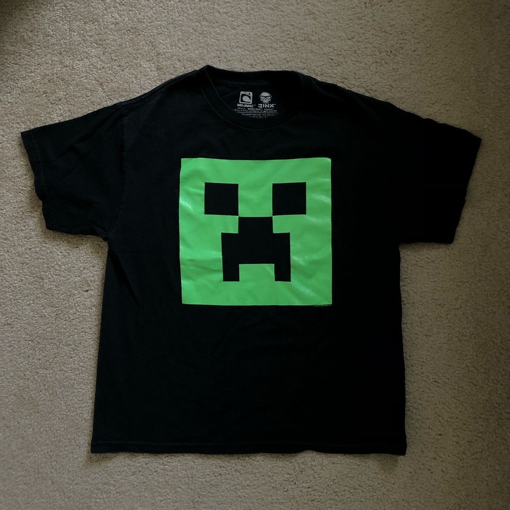 Minecraft creeper t-shirt!